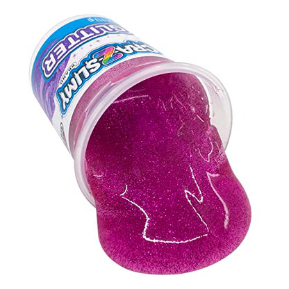 Cra-Z-Slimy 4 Pack Glitter Slime Set – Comes with 3 Colors of Pre-Made Glitter Slime and Glitter Add-Ins - WoodArtSupply