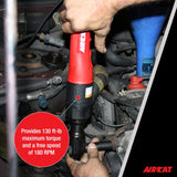 AIRCAT Pneumatic Tools 805-HT High Torque Ratchet Wrench 130 ft-lbs - 3/8-Inch AIRCAT
