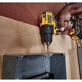 DEWALT ATOMIC 20V MAX* Cordless Drill Combo Kit , Compact (DCK278C2) DEWALT