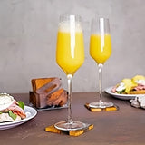 4Pcs Hadmade Drink Coaster Set Modern Wooden Coasters Epoxy Resin Cedar Coster for Coffee Table, Tabletop Protection Decorr (Epoxy Resin Cedar KUHPLOVE