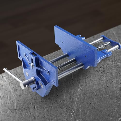 VEVOR Woodworking Vise, 13 inch Woodworking Bench Vise, Heavy-duty Cast Iron Vice for Workbench 10.6" Jaw Width, with Quick Release Lever for VEVOR
