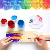 15 Inch Wooden Paddle Unfinished Greek Fraternity Sorority Paddle Solid Pine Wood Paddle Wooden Frat Paddle for DIY Arts Crafts Home Decoration (24 Bucherry