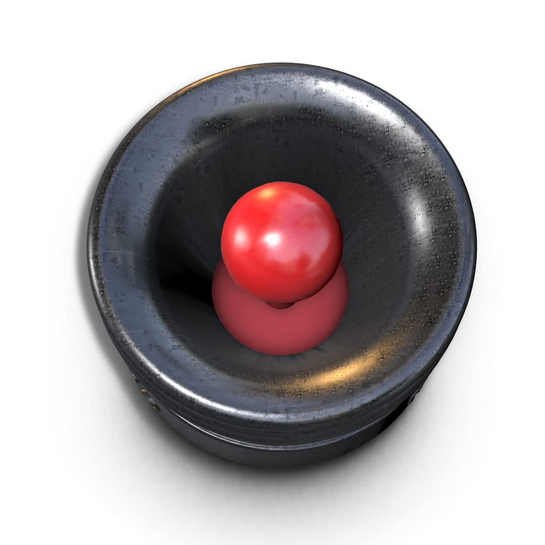 StudPoP Original Magnetic Stud Finder. Various colors. Finds metal fasteners holding the wall to the studs. 1" diam moving magnet gives an audible StudPoP