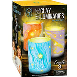 JOiFULi DIY Clay Luminaries Clay Craft Kit Gifts for Kids Girls and Boys Teens Ages 8 9 10 11 12 Years Old and Up JOiFULi
