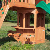 Backyard Discovery Woodland All Cedar Wood Playset Swing Set Backyard Discovery