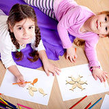 EXCEART 100 Pcs Fish Unfinished Wooden,Unfinished Wooden Fish Cutout,Fish Wood DIY Craft Cutout,Wooden Fish for Crafts,Fish Shapes Model for DIY EXCEART