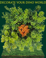 Terrarium Kit for Kids - Arts and Crafts Build a Dinosaur Habitat with Fake Artificial Plants & Flower,STEM Science Project Kit,Dinosaur Toys for CYOEST