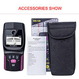 Wall Scanner, Handheld Digital Professional Multifunctional Stud Detector, Live Wire Cable PVC Water Pipe Metal Finder, Suitable for Detecting Metal, GOVRN