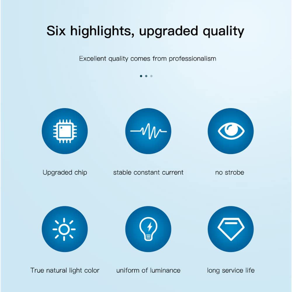 Creality Official 3D Printer Ender 3 S1/Ender 3 S1 Pro Light Bar Kit Original LED Light, Energy and Power Saving Easy Installation Soft Light No Creality