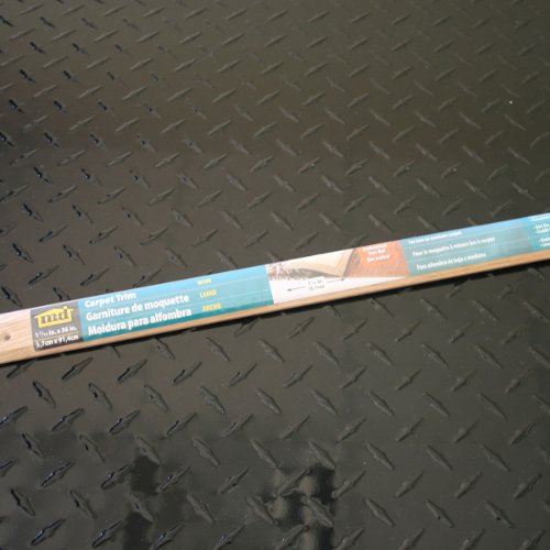 M-D Building Products 85357 Wide 1-7/16-Inch by 36-Inch Carpet Trim, Unfinished M-D Building Products