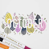 Primrosia 100 Dual Tip Markers + Summer Dot Grid Journal Primrosia