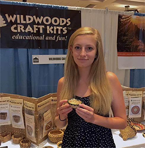 Traditional Craft Kits Coiled Basket Kit for Beginners - Wrap Stitch Traditional Craft Kits