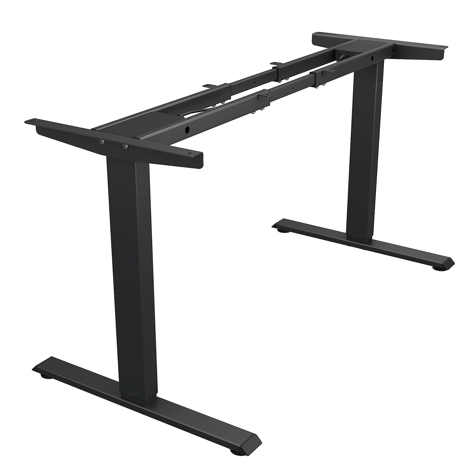 TOPSKY Dual Motor Electric Adjustable Standing Computer Desk for Home and Office (Black Frame only) TOPSKY