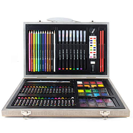 Art 101 Watercolor Draw and Sketch Drawing Kit, Assorted Colors, 88 Pieces (53088) Art 101 USA