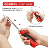 SHARDEN Multi Screwdriver 13-in-1 Screw Driver Adjustable Screwdriver Set Multitool All in One with Torx Security, Flat Head, Phillips, Hex, Square Sharden