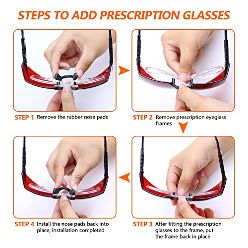 JILERWEAR Wavelength 180nm-540nm Laser Safety Glasses for 405nm, 445nm, 450nm,520nm,532nm Laser Light,Yag, Blue, Green Laser and UV Light Eye JILERWEAR