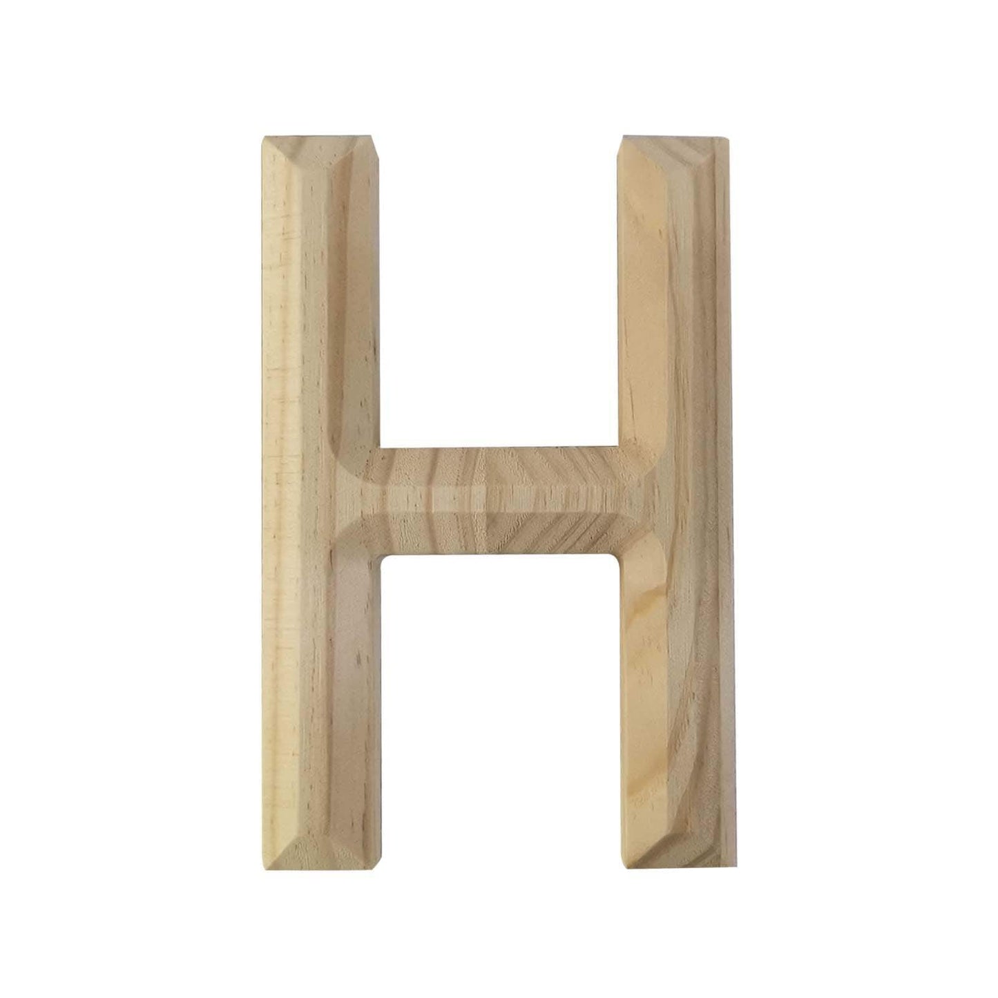8”; Beveled Wood Letter by Make Market®