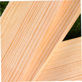 VILLFUL 10pcs Carving Blocks Unfinished Wood Signs Decorative Labels Wood Planks for Unfinished Wood Boards Wood Block Wooden Blocks Crafts Wooden VILLFUL