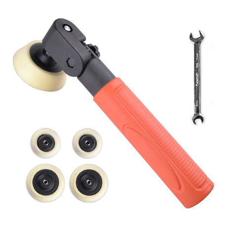 Woodworking Passive Rotary Sander - Sanding Tools Hand Held Bowl Sander with Rotatable Spindle Head 2 Inch 3 Inch Pads NAGU
