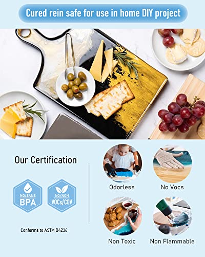 Nicpro UV Resin 1000g, Upgrade Crystal Clear Ultraviolet Epoxy Resin Glue Kit, Low Odor & Quick Curing Sunlight Cure Hard UV Resin for Jewelry Nicpro