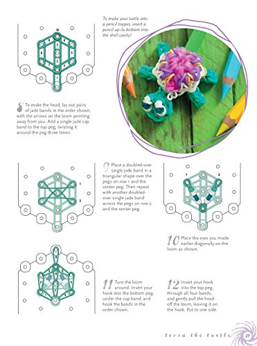 Loopy Loom Rubber Band Animals: 25 fun designs for jewelry and accessories CICO Books