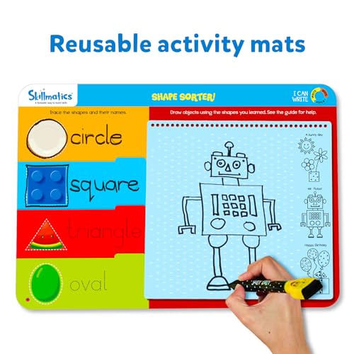 Skillmatics Educational Toy - I Can Write, Preschool & Kindergarten Learning Activity for Kids, Toddlers, Supplies for School, Gifts for Girls & Skillmatics