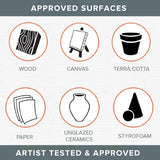 DecoArt Acrylic 2 oz 12 Count Brights Craft Paint Value Pack, 2 Fl Oz (Pack of 12), 24 Oz DecoArt