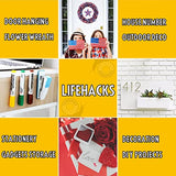 CZoffpro Double Sided Tape Heavy Duty - Clear Mounting Adhesive Two Tape, Transparent Strong Removable Stick Wall Strips Picture Carpet - Arts & CZoffpro