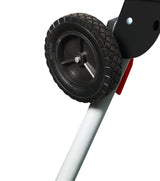 Steelman Contractor Miter Saw Mobile Workstation, Universal Mount, Steel Construction, Portable Folding Legs, Adjustable Width, Supports 500 lbs. Steelman