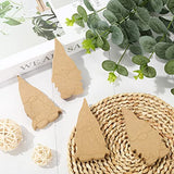 Whaline 10Pcs Tiered Tray Decor Unfinished Gnome Wooden Cutouts with Line Boy & Girl Gnome Table Wooden Signs DIY Freestanding Craft for Home Kitchen Whaline