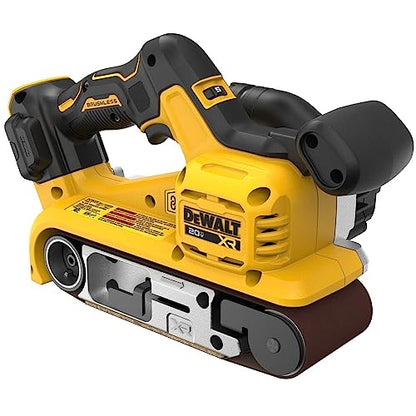 DEWALT 20V MAX* Belt Sander, Cordless, Brushless, Tool Only (DCW220B) - WoodArtSupply