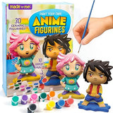 Made By Me Paint Your Own Anime Figurines, Art Supplies for Anime Enthusiasts, Kids Arts & Crafts Painting Kit, Creative Toys for Kids, Arts and Made By Me