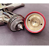 HIUHIU R500 LVLP Car Paint Spray Gun 1.3mm Nozzle, with Air Regulator and Oil-Water Separator,LVLP Automotive Air Spray Gun for Cars & House DIY HIUHIU