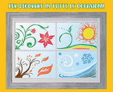 Crayola Window Markers (8 Count), Washable Window Markers for Kids, Works On Glass Surfaces, Fun Gifts for Kids Crayola