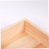 Rustic Compartments Wooden Divided Boxes Succulents Flower Pot Desktop Storage Box Holder, Wood Display Tray for Crafts, Jewelry (10 grids) LokweeTal