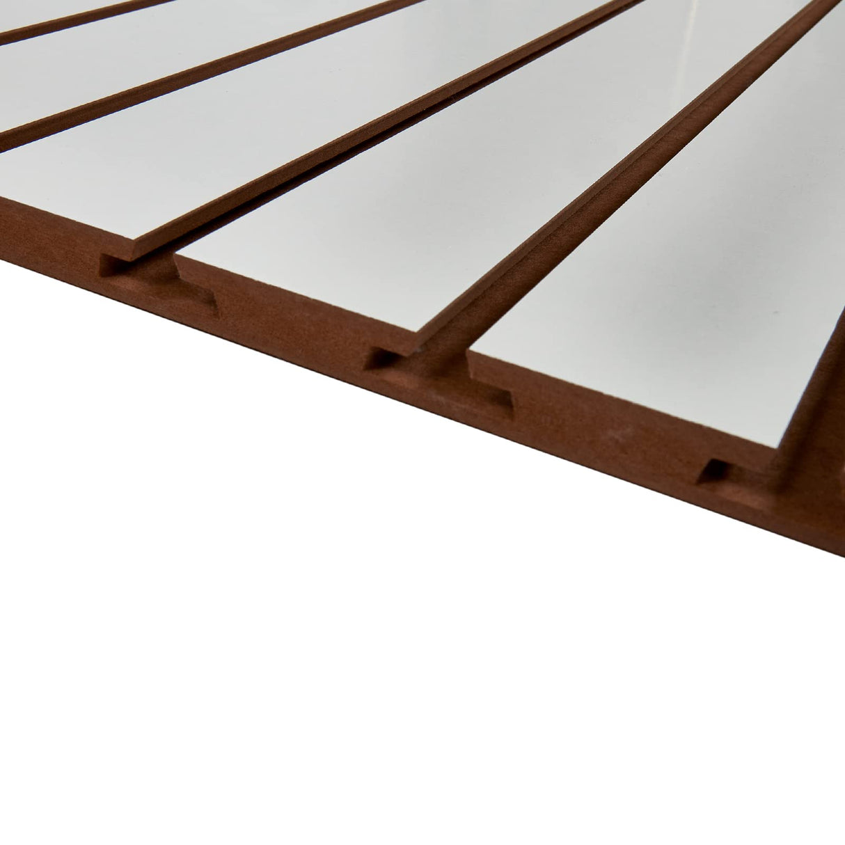 SSWBasics 4ft x 2ft Horizontal White Slatwall Panels Easy Organizer (24"H x 48"L) - Pack of 2 - Streamline Your Space with Effortless Retail SSWBasics