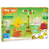 Imagimake Mapology Monuments of World | 3D Puzzles for Kids Ages 8-10 | Learning & Educational Toys for Kids 5-7 | Puzzles for Kids Ages 4-8 | Imagimake