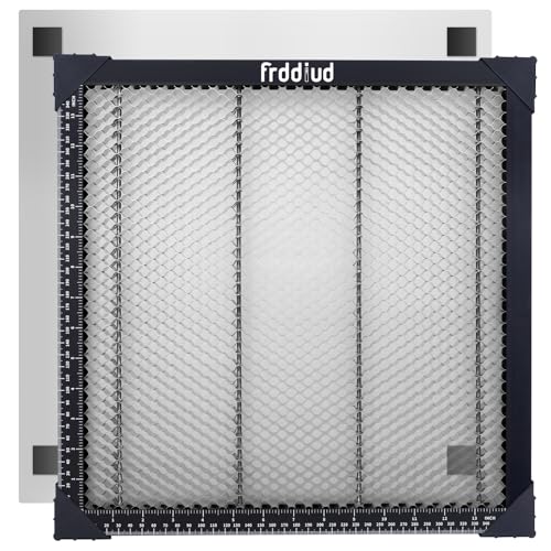 Frddiud Honeycomb Laser Bed, 15.7 x 15.7 x 0.8 inch laser cutting bed for CO2&Laser Engraving, with Aluminum Plate, Can Quickly Dissipate Heat and - WoodArtSupply