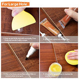 REALINN Wood Furniture Repair Kit- Set of 28 - Touch Up Markers, Fillers with Wood Putty - Repair Scratch, Cracks, Hole, Discoloration for Wooden REALINN