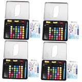 NUOBESTY 4 Sets Gouache Major Wooden Art Supplies Travel NUOBESTY
