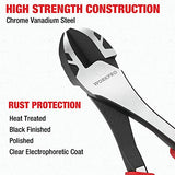 WORKPRO 8 Inch High Leverage Diagonal Pliers, Wire Cutters Heavy Duty in CRV Steel, Diagonal Cutters for Cutting Wires WORKPRO