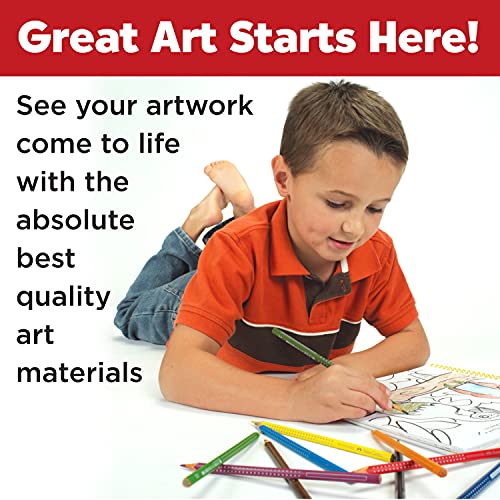 Faber-Castell Grip Colored EcoPencils - 24 Pack Colored Pencils, Pre-Sharpened Faber-Castell