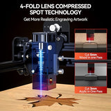 Laser Engraver KENTOKTOOL JL5, 5.5W Laser Engraving Machine, High Precision CNC Laser Cutter, Quick Assembly, Laser Cutter and Engraver Machine Wood Woxcker