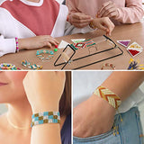 PP OPOUNT Value Bead Loom Kit, 11343 PCS Loom Beading Supplies with Lots of Seed Beads, Complete Jewelry Making Tools and Accessories, Beading Loom PP OPOUNT