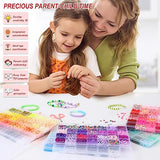 Quefe Clay Beads, 20000pcs, 160 Colors, Clay Bead Bracelet Making, Flat Round Polymer Heishi Beads Kit, DIY Craft Jewelry Making Gifts QUEFE