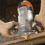 Router Bits Set 1/2 Inch Shank - BAIDETS 35PCS 1/2" Router Bit for Professional and Beginners Carpenter Woodworking Projects BAIDETS