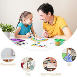 HEALLILY 60pcs Unfinished Mini Wooden Baseball Bats and Balls Natural Wood Baseball Bat Unpainted Baseball Bat Beads for Keychain Action Figures DIY HEALLILY