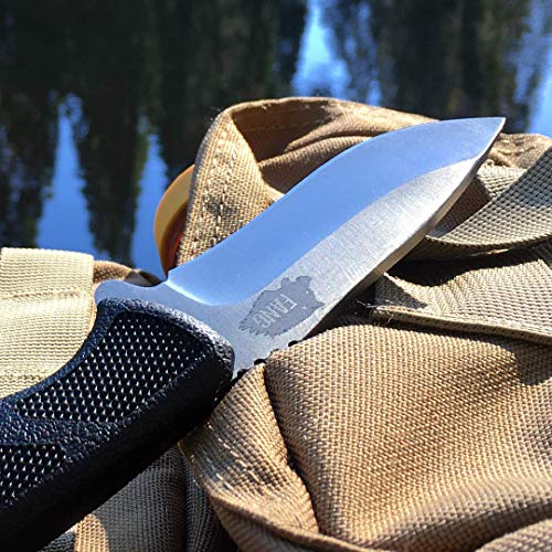  BeaverCraft Bushcraft Knife Full Tang with Leather
