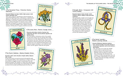 Create Your Own Flower Tarot Deck: A Complete Tarot Deck to Color - WoodArtSupply