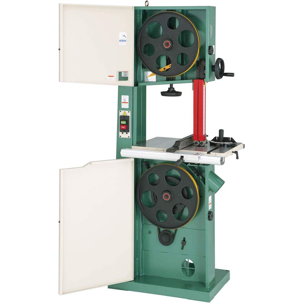 Grizzly Industrial G0513X2-17" 2 HP Bandsaw w/Cast-Iron Trunnion - WoodArtSupply